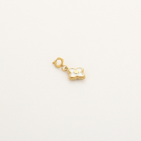 Bloem Klaver Bedel Met Sluiting Wit Stainless Steel